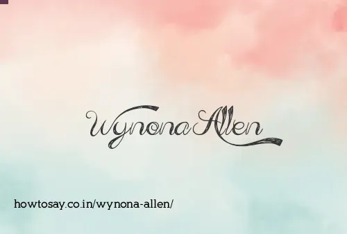 Wynona Allen