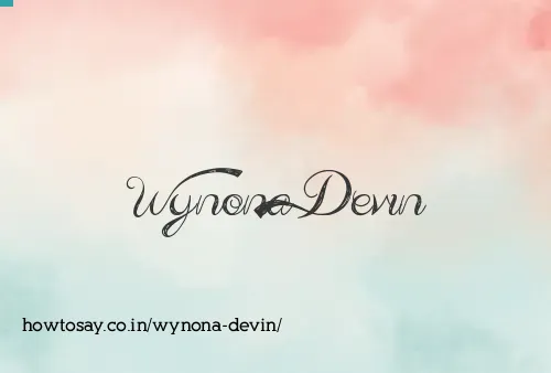 Wynona Devin