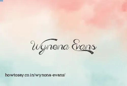 Wynona Evans