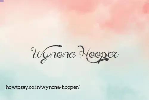 Wynona Hooper