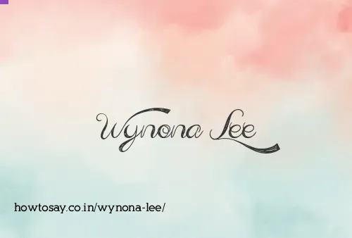 Wynona Lee