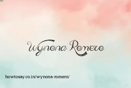 Wynona Romero
