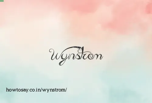 Wynstrom