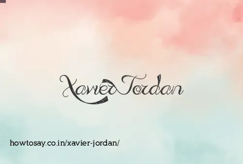 Xavier Jordan