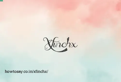 Xfinchx