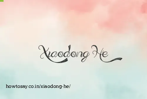 Xiaodong He