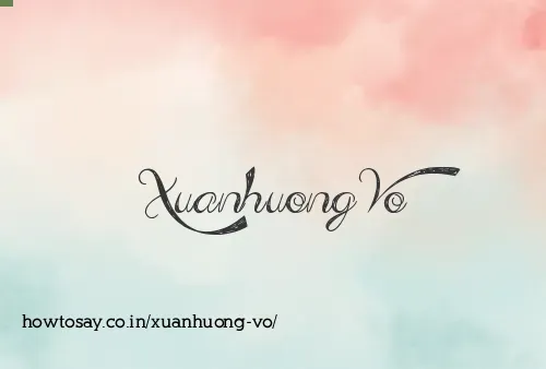 Xuanhuong Vo