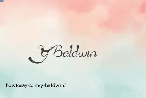 Y Baldwin