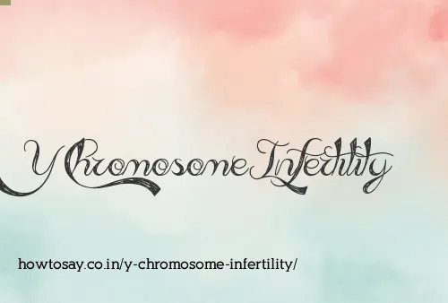 Y Chromosome Infertility