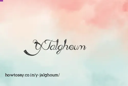 Y Jalghoum