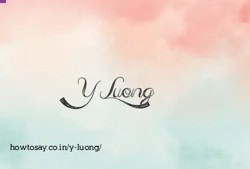 Y Luong