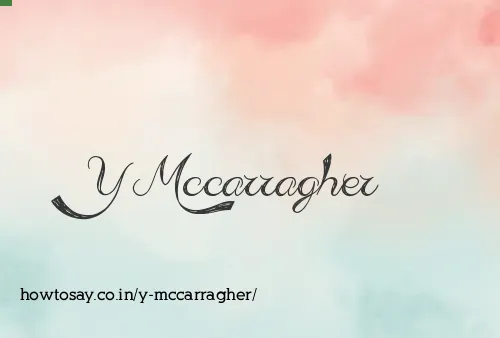 Y Mccarragher