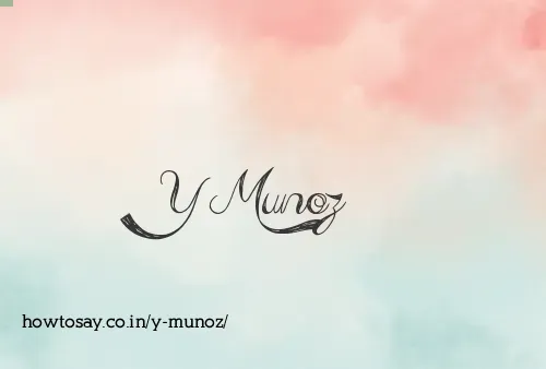 Y Munoz