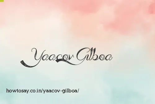 Yaacov Gilboa
