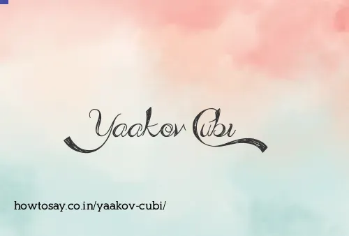 Yaakov Cubi