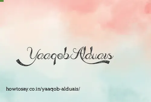 Yaaqob Alduais