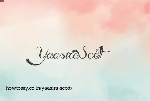 Yaasira Scott