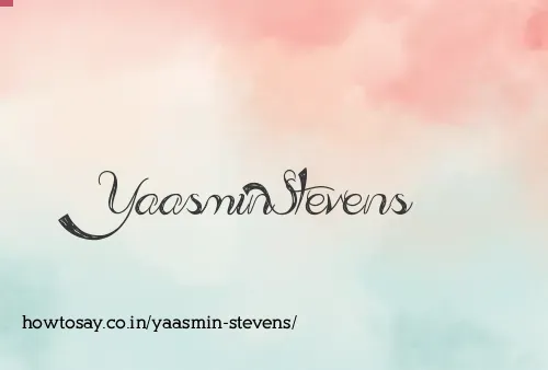 Yaasmin Stevens