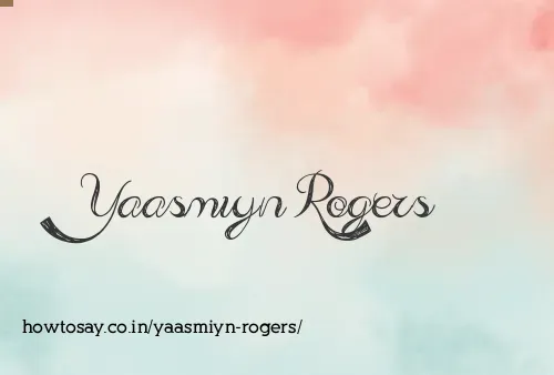 Yaasmiyn Rogers
