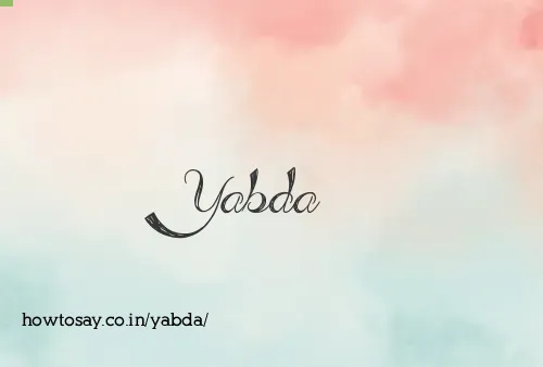 Yabda
