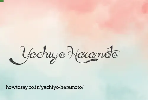 Yachiyo Haramoto