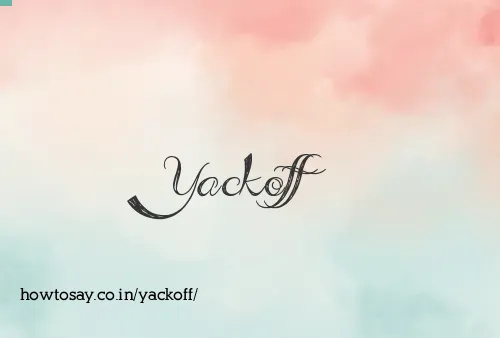 Yackoff