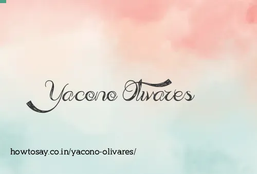 Yacono Olivares