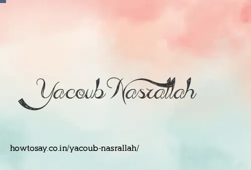 Yacoub Nasrallah
