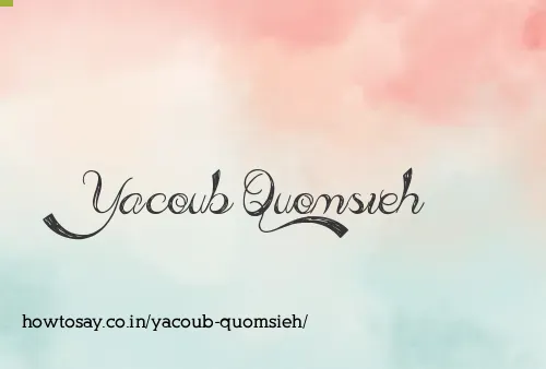 Yacoub Quomsieh