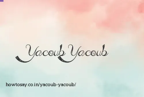 Yacoub Yacoub