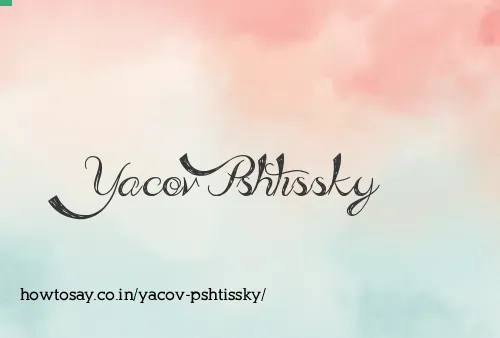 Yacov Pshtissky