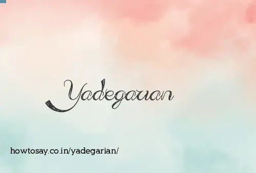 Yadegarian