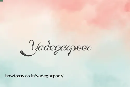 Yadegarpoor