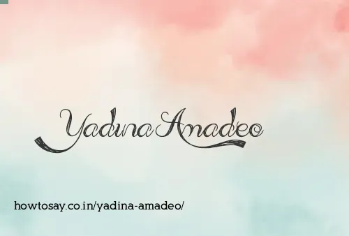 Yadina Amadeo