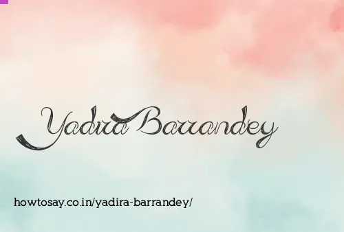 Yadira Barrandey