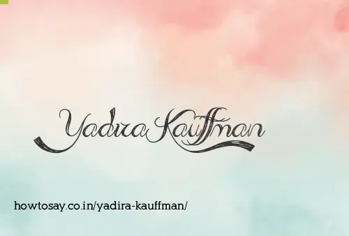 Yadira Kauffman