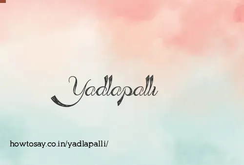 Yadlapalli