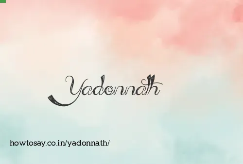 Yadonnath