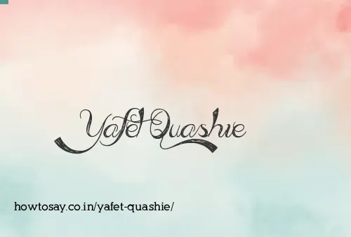 Yafet Quashie