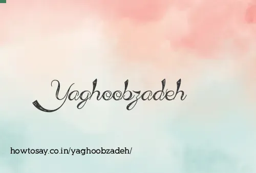 Yaghoobzadeh