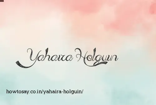 Yahaira Holguin