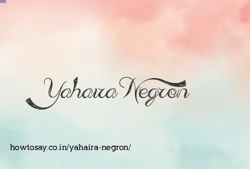 Yahaira Negron