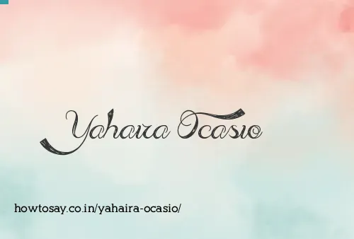 Yahaira Ocasio