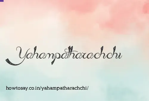 Yahampatharachchi