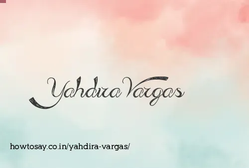 Yahdira Vargas