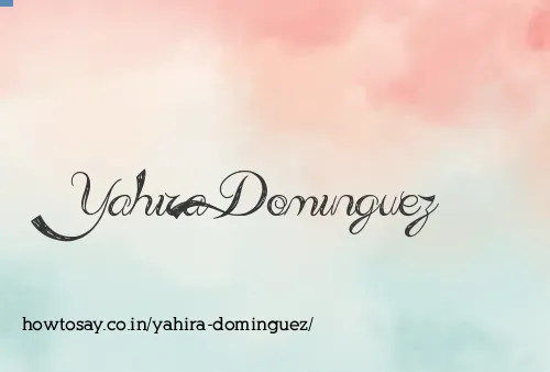 Yahira Dominguez