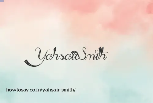 Yahsair Smith
