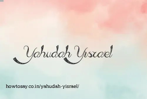 Yahudah Yisrael