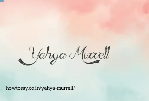 Yahya Murrell