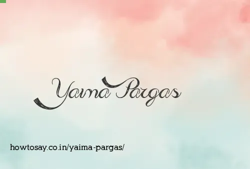Yaima Pargas